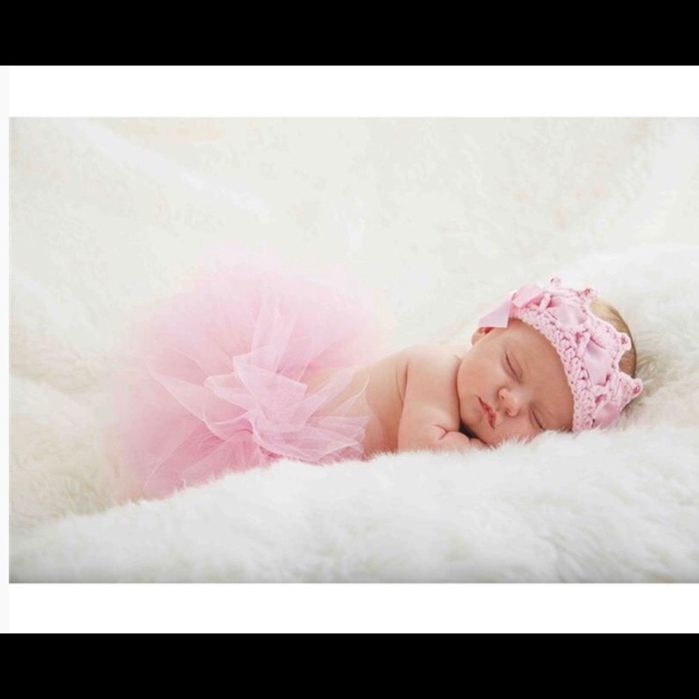 ❤️5/$25 Mud Pie Tutu Pink 0-3M